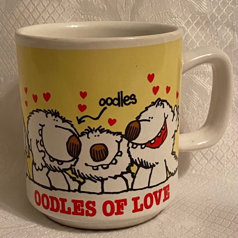 Vintage 1980 Kersten Brothers Oodles Of Love Coffee Mug
